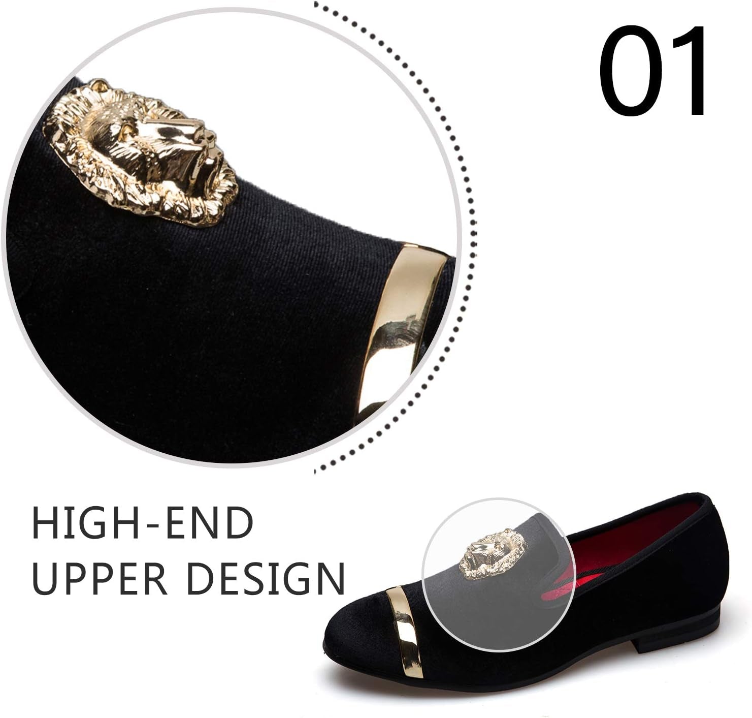 Men'S Penny Slip-On Leather Lined Loafer Luxury Men Shoes