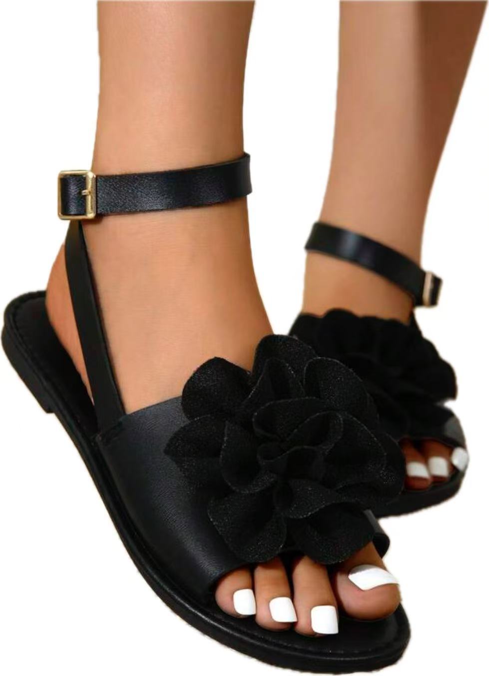 One-strap Fashionable Sandals Are Suitable Outdoors