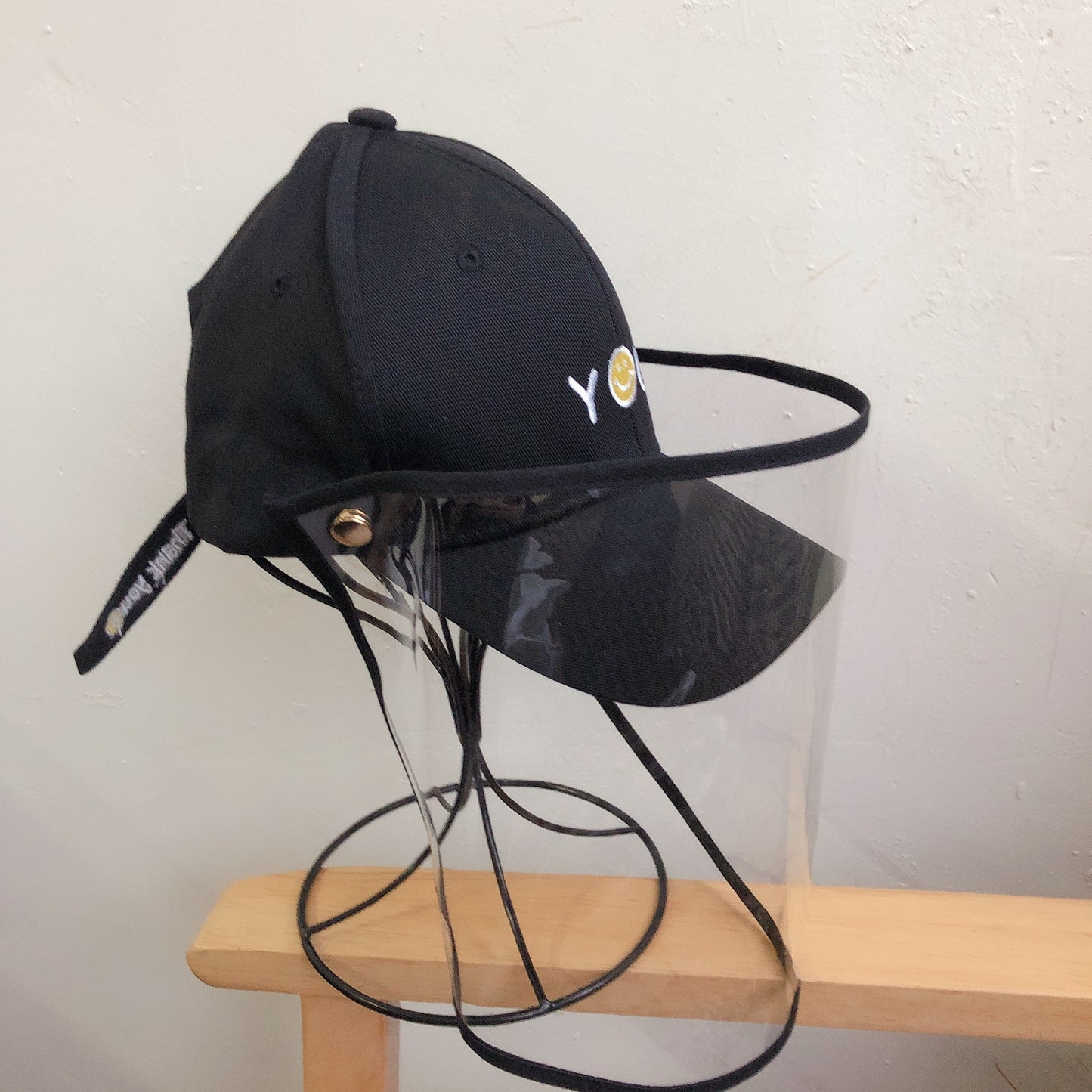Removable baseball protective cap