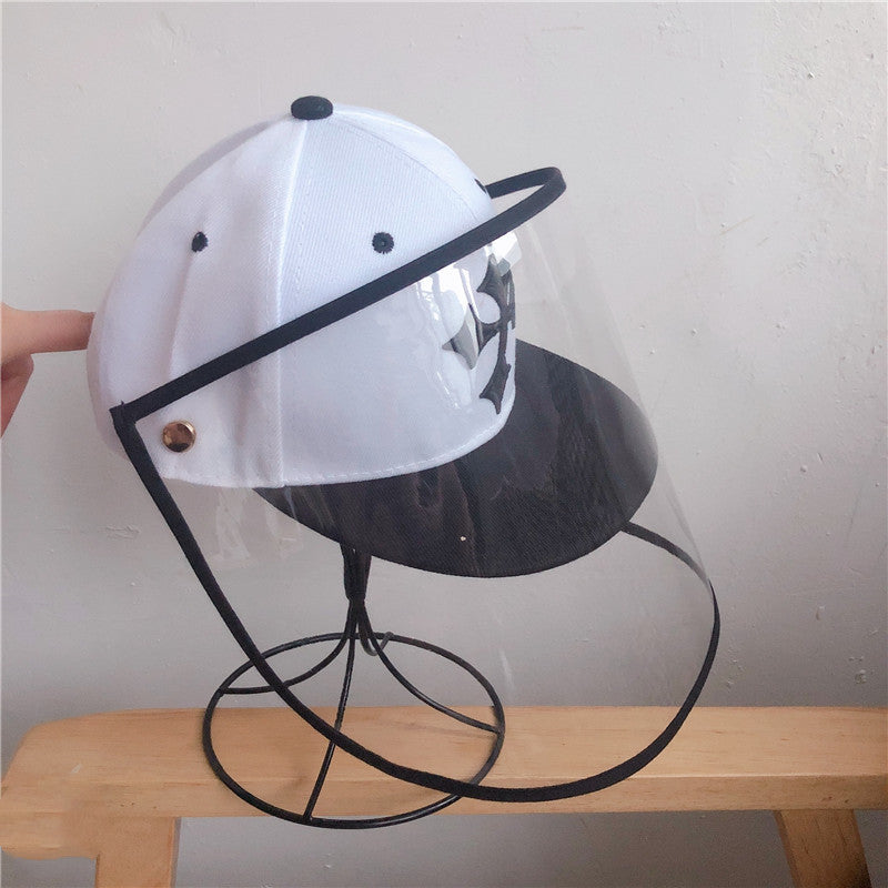 Removable baseball protective cap