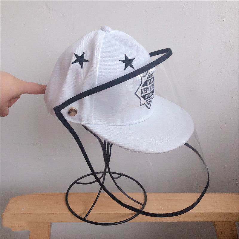 Removable baseball protective cap
