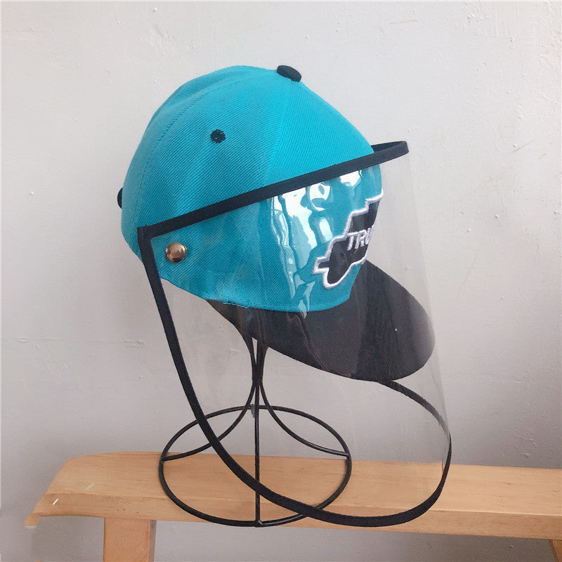 Removable baseball protective cap
