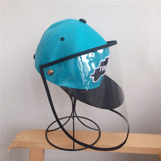 Removable baseball protective cap