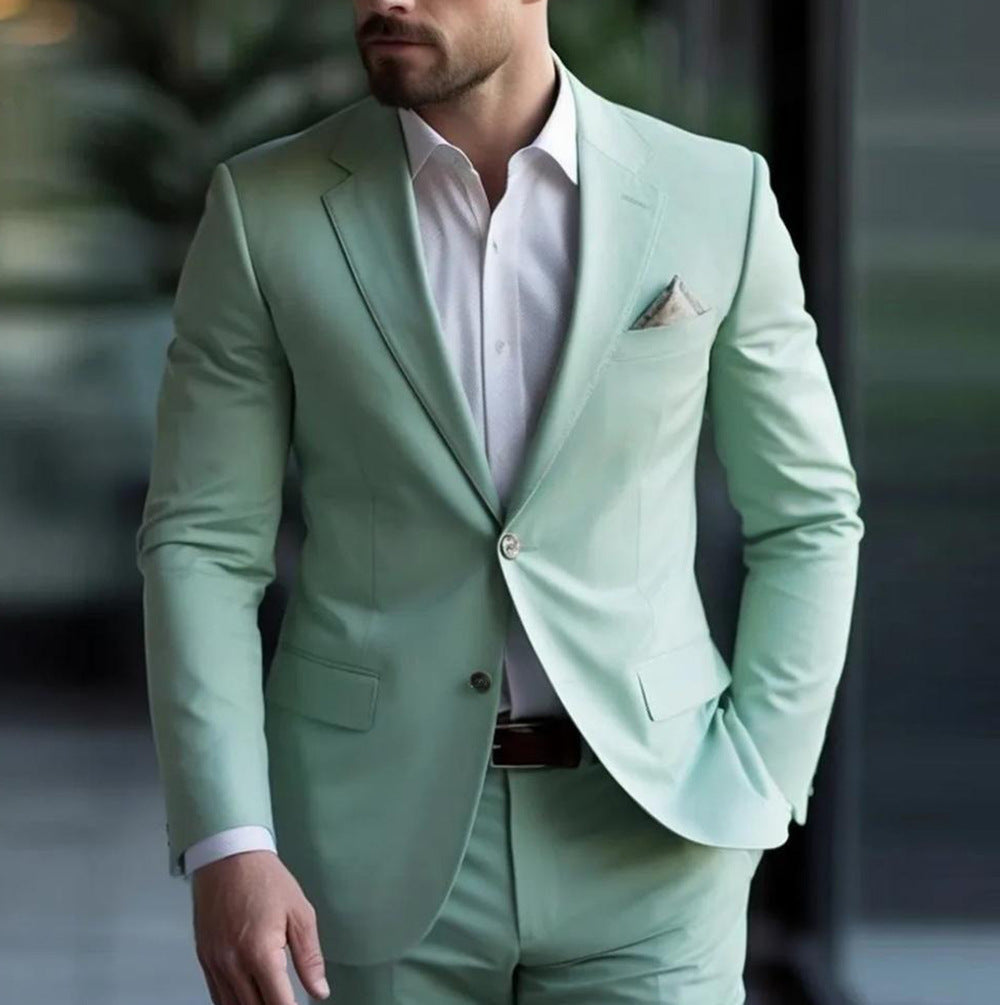 Suit Banquet Wedding Groomsman Suit Suit Two-piece Suit