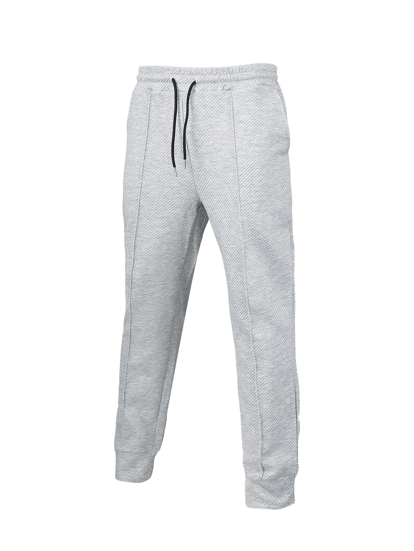 Mid-waist Sports Casual Solid Color Drawstring Loose Jogging Trendy Long Pants