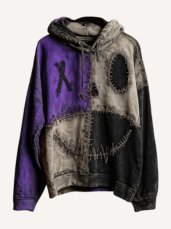 Fashion Casual Printed Polyester Sweater
