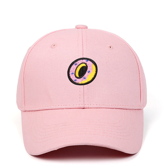 Embroidered Cotton Baseball Cap Fashion Donut Hat