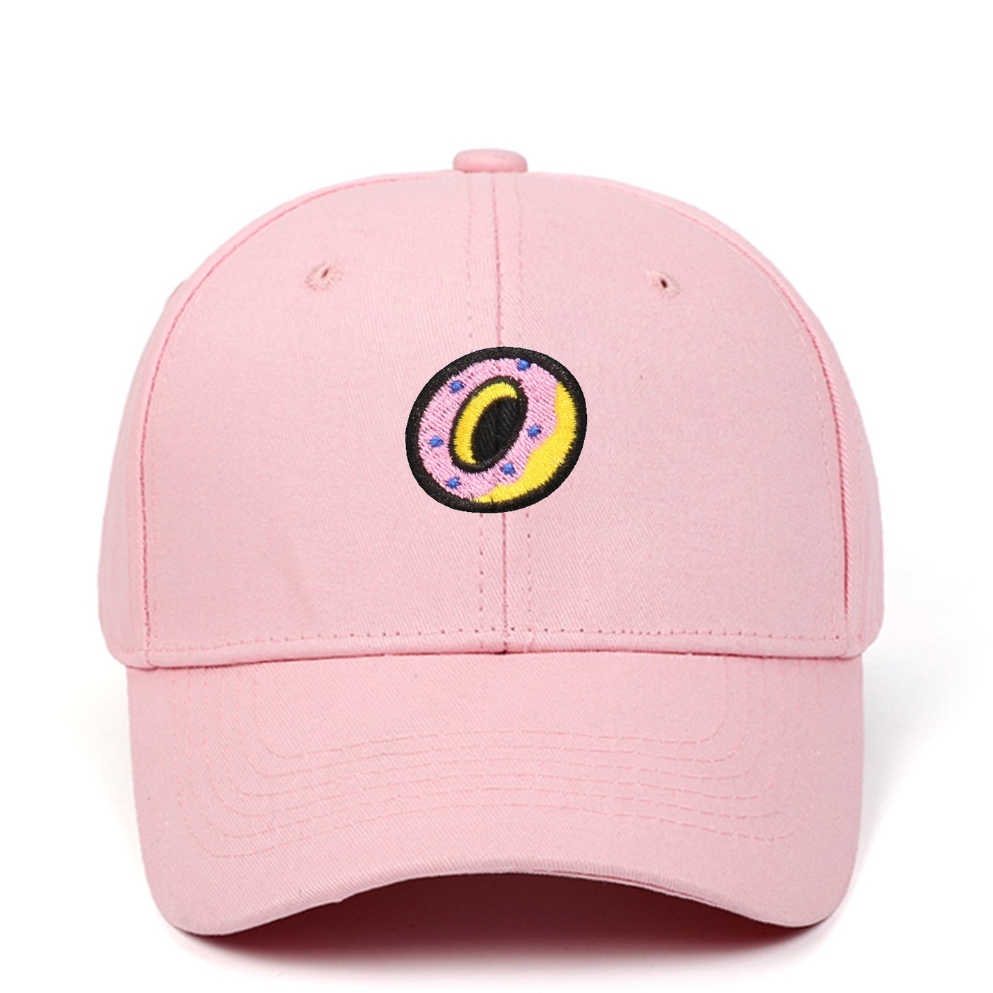 Embroidered Cotton Baseball Cap Fashion Donut Hat