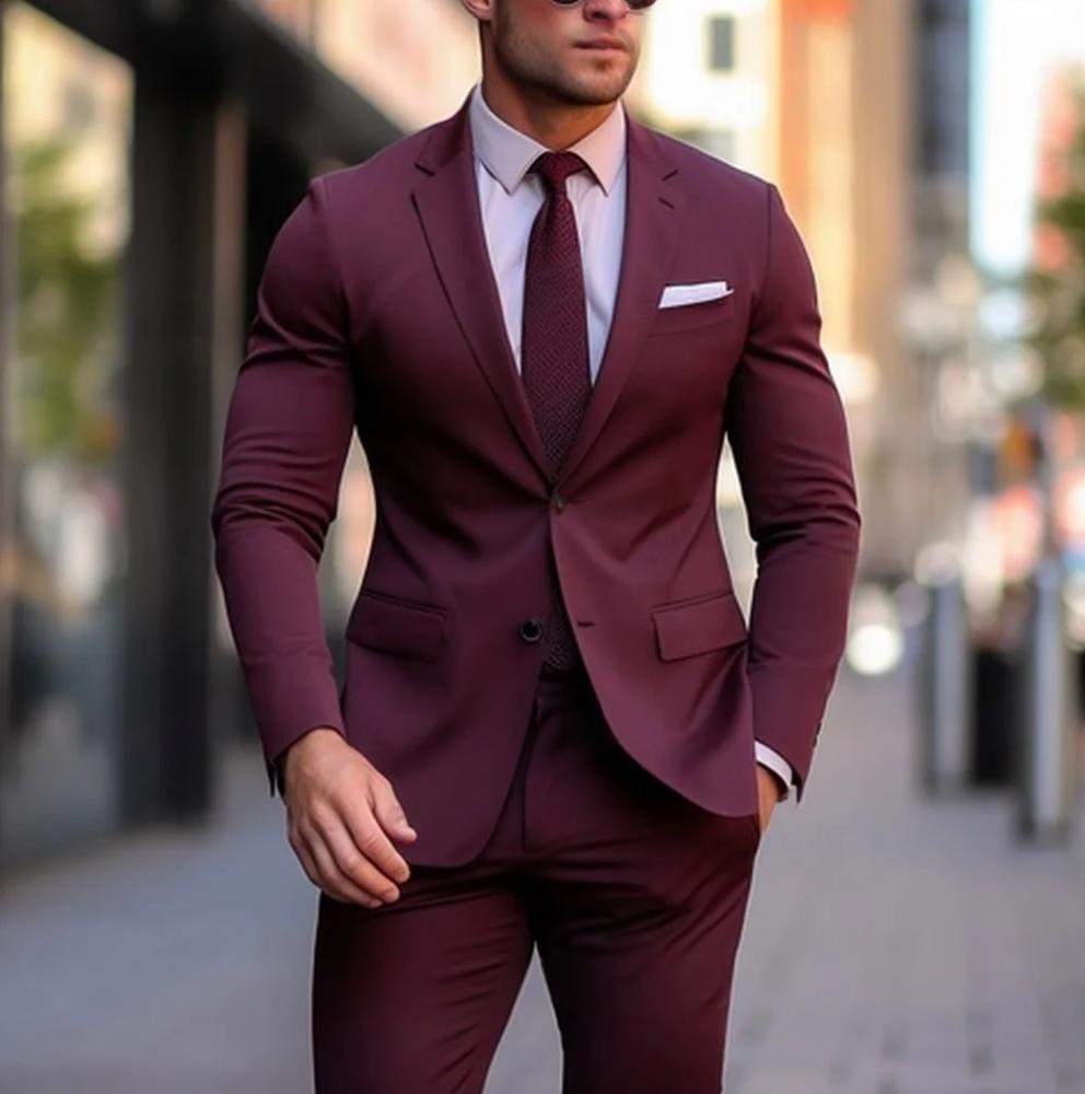 Suit Banquet Wedding Groomsman Suit Suit Two-piece Suit