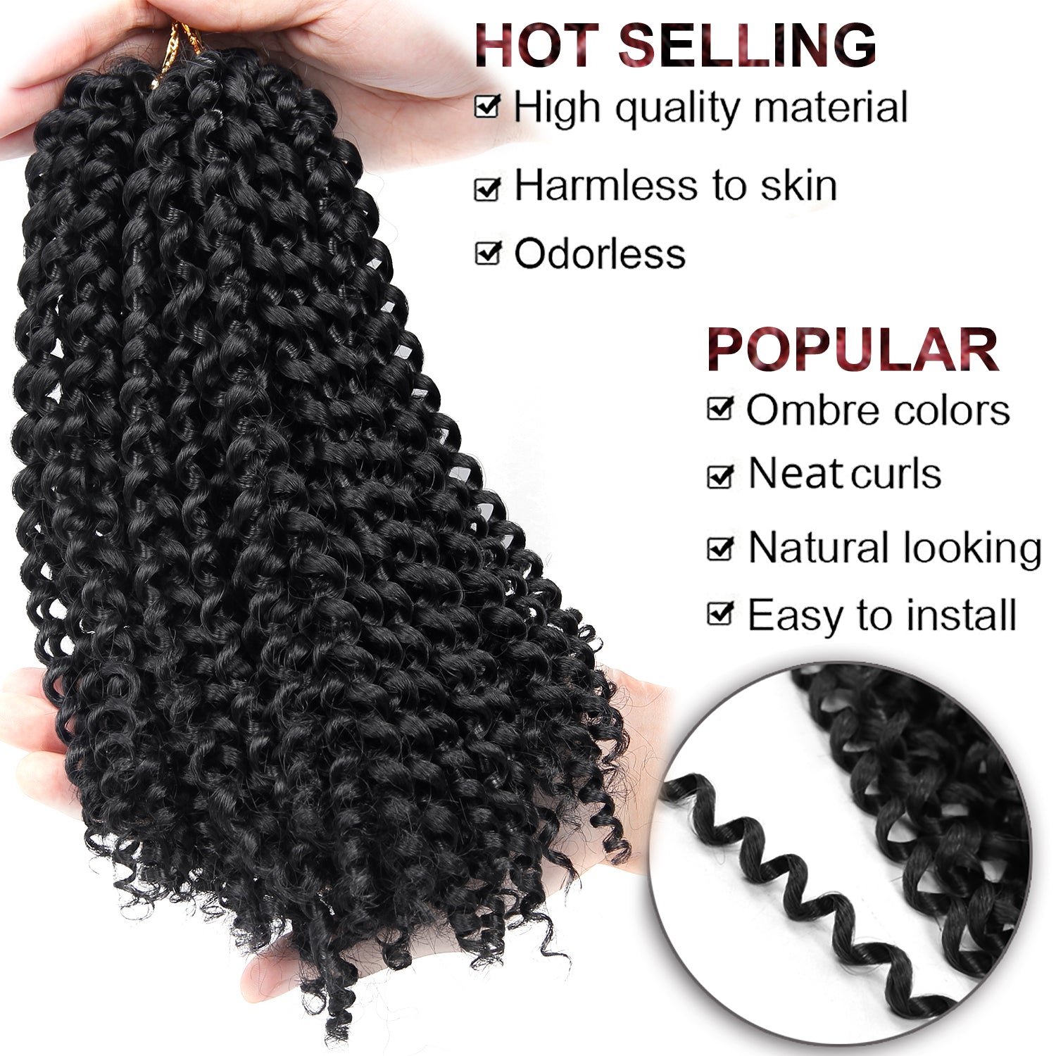 African hair extension crochet hair – STEPWISE TAX & STYLE, LLC