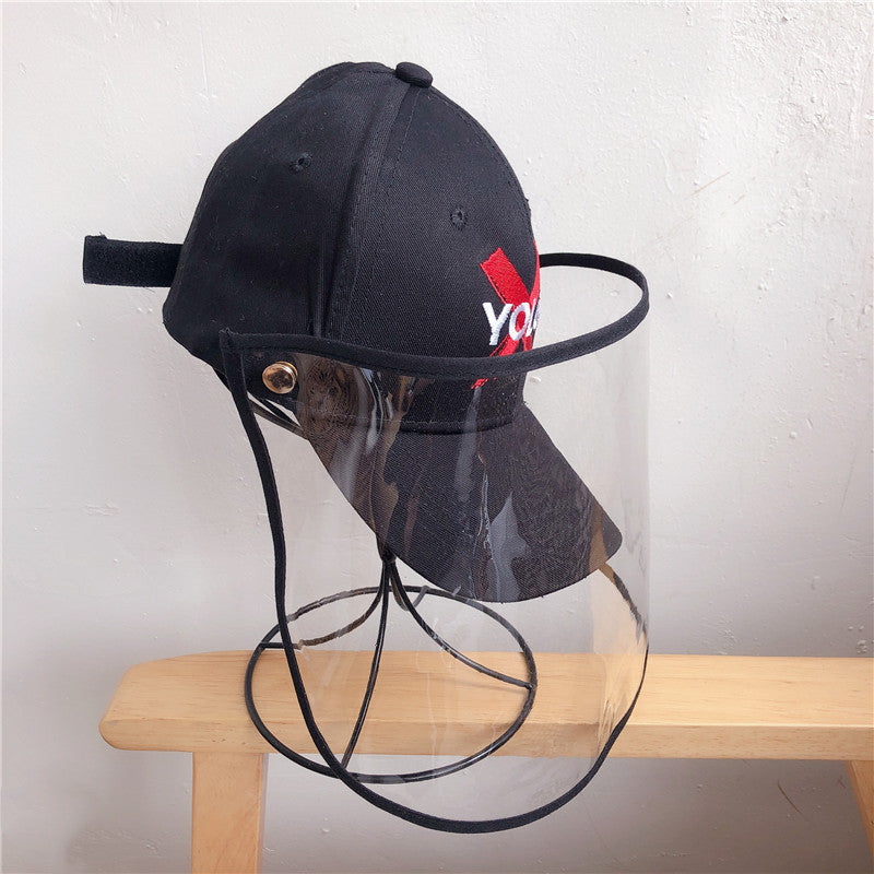 Removable baseball protective cap