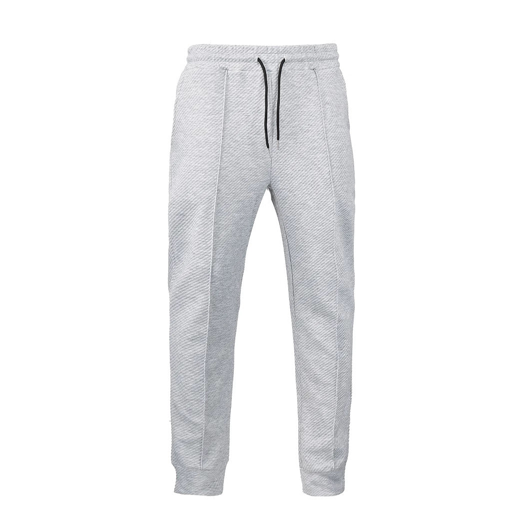 Mid-waist Sports Casual Solid Color Drawstring Loose Jogging Trendy Long Pants
