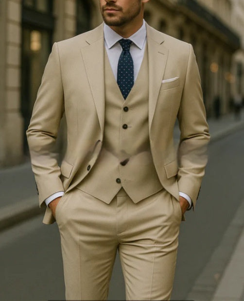 New Business Casual Men's Suit