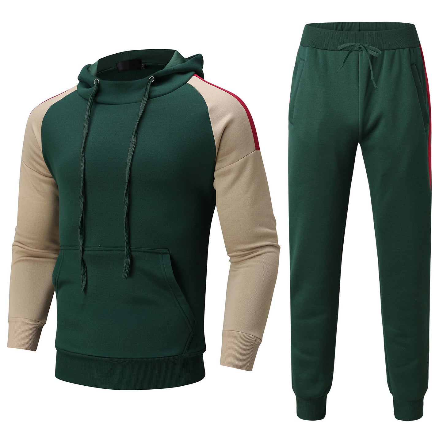 Men's Sport Color-blocked Sweatshirt Sport Casual