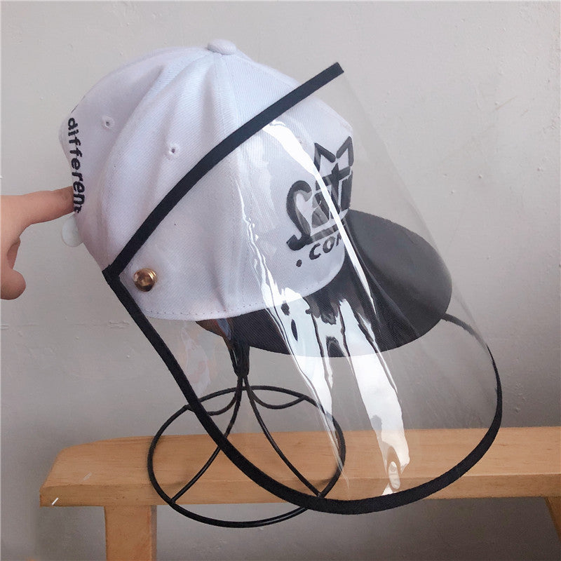 Removable baseball protective cap