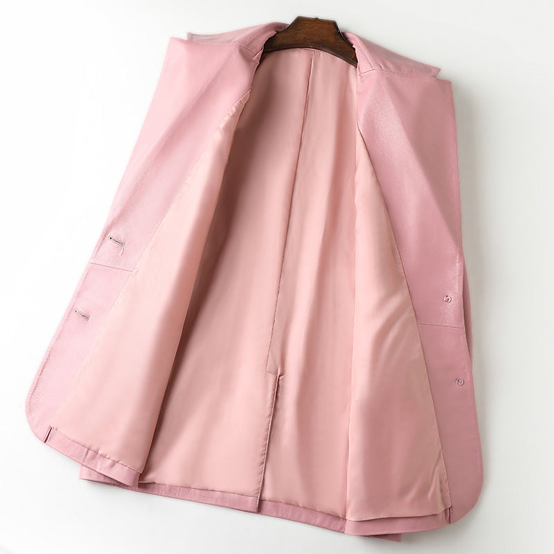 Female Suit Coat New Fashion Sheepskin