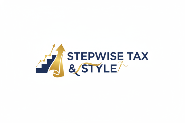 LOGO for STEPWISE TAX & STYLE